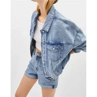 Custom design womens oversize loose denim jacket casual style outdoor jacket wholesale for lady
Custom design womens oversize loose denim jacket casual style outdoor jacket wholesale for lady