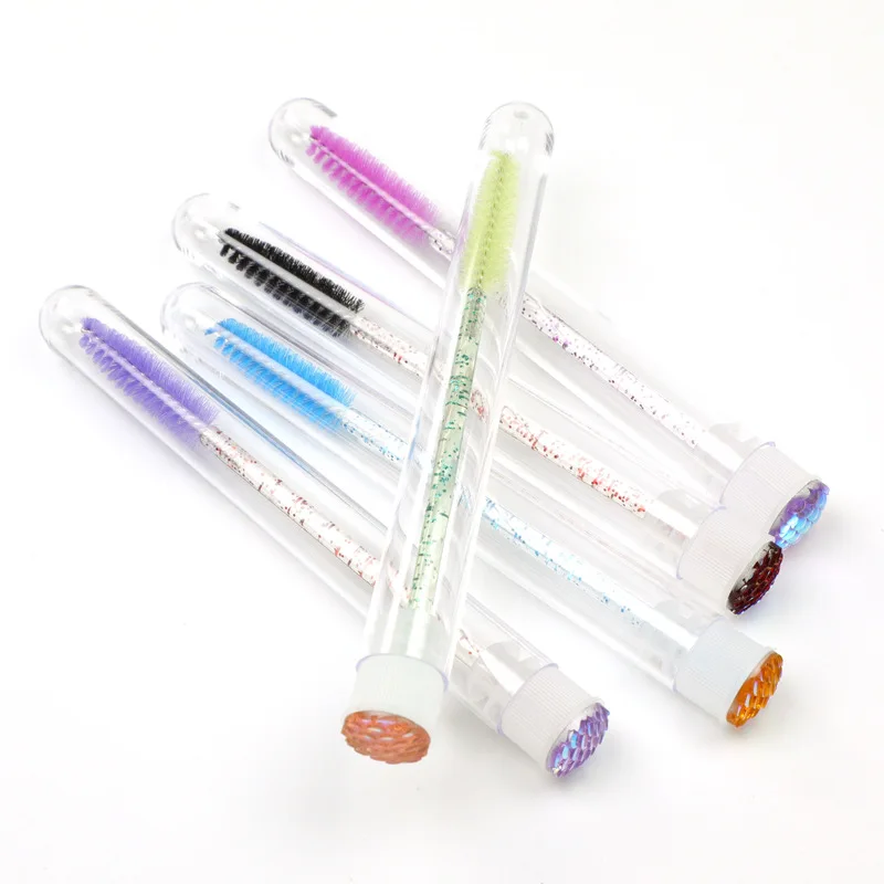 Tube mascara brush with drill Portable eyelash extension Disposable tube Crystal rod eyelash brush other makeup brushes, 8 colors
Tube mascara brush with drill Portable eyelash extension Disposable tube Crystal rod eyelash brush other makeup brushes, 8 colors