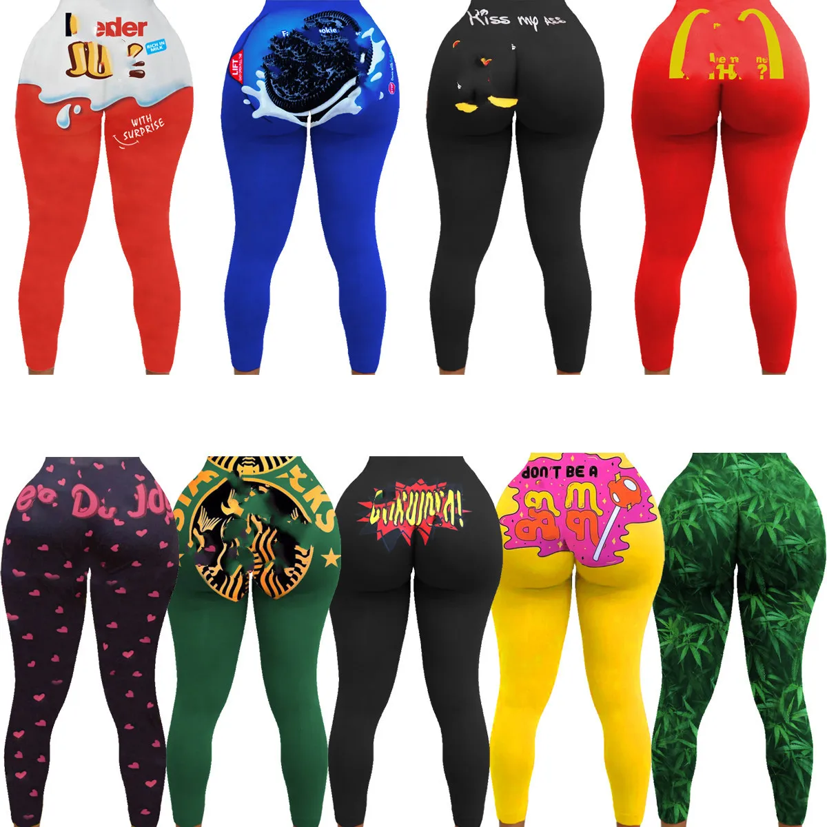 Digital printed pants skinny pants panty girdle trousers Sweatpants cycling yoga Women leggings, Picture 
Digital printed pants skinny pants panty girdle trousers Sweatpants cycling yoga Women leggings, Picture