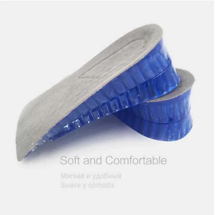 Increase Shoe Insoles Heel Insert Sports Shoes Half Increase Pad Silicone Gel Adjustable Lift Height, Pink gray
Increase Shoe Insoles Heel Insert Sports Shoes Half Increase Pad Silicone Gel Adjustable Lift Height, Pink gray