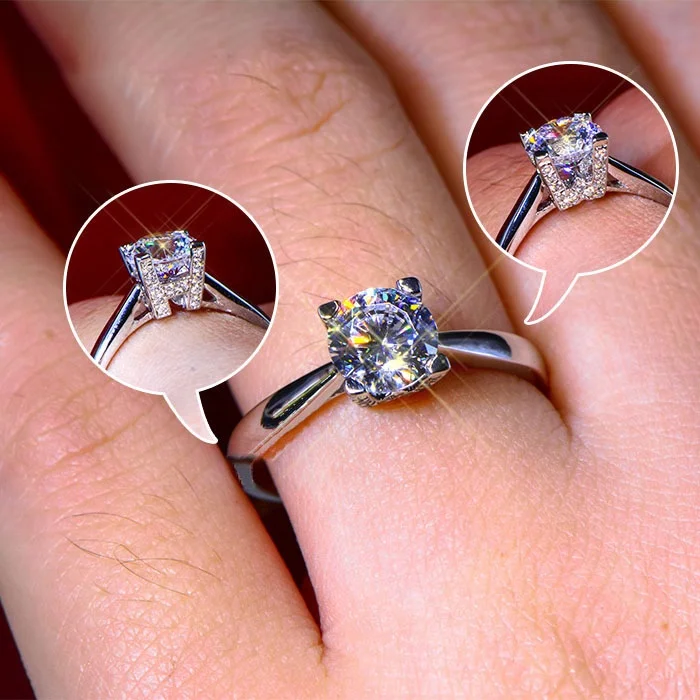 Square White Zircon Snowflake Rings For Women Wedding Jewelry Fashion Engagement Promise Ring Female Christmas Gifts, Customized color
Square White Zircon Snowflake Rings For Women Wedding Jewelry Fashion Engagement Promise Ring Female Christmas Gifts, Customized color