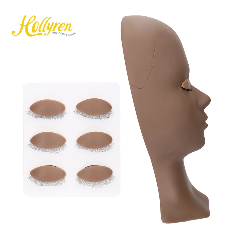 Pro Training Mannequin Flat Head Practice Make Up Eyelash Extensions Practice Training Head Extenso De Cilios, Pink/middle/black
Pro Training Mannequin Flat Head Practice Make Up Eyelash Extensions Practice Training Head Extenso De Cilios, Pink/middle/black