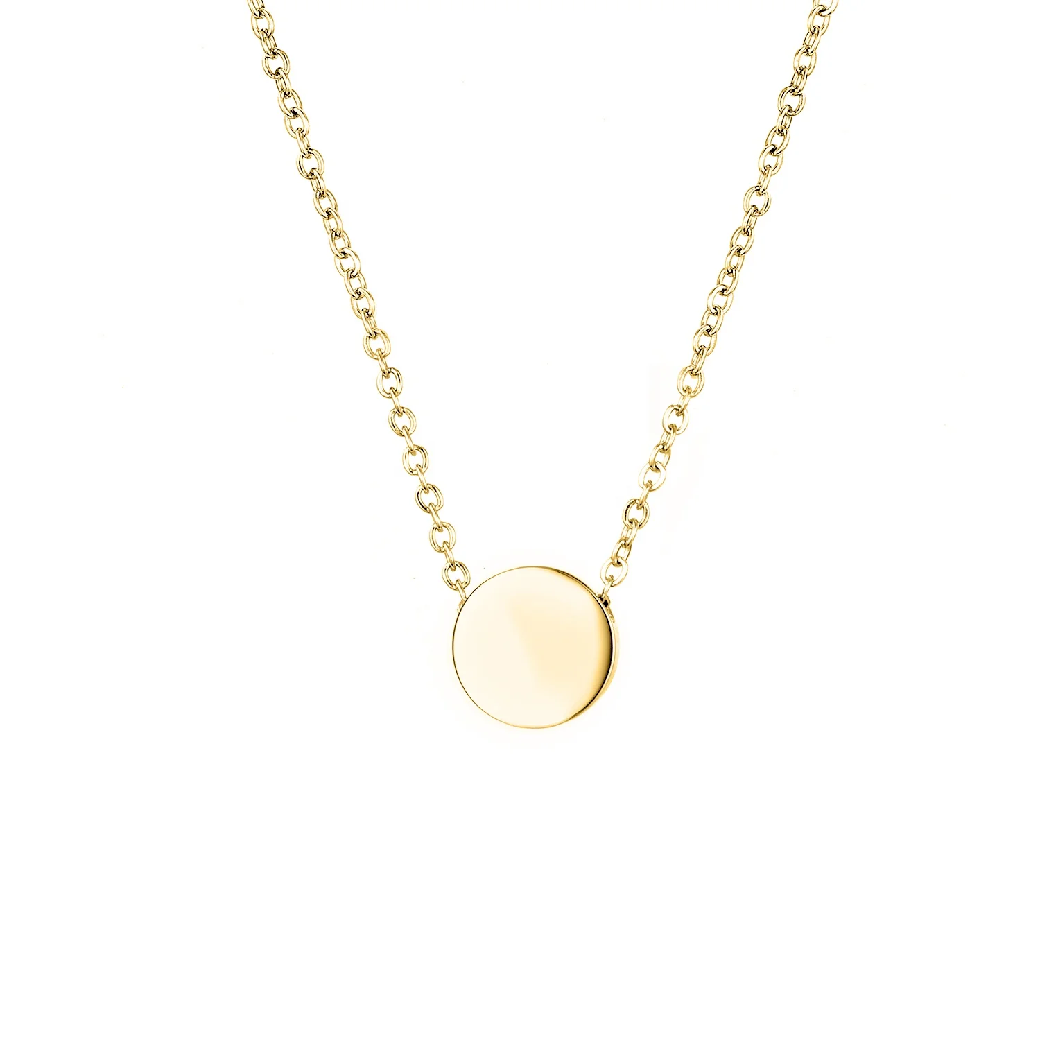 Custom Name Letter Gold Plated Coin Pendant Stainless Steel Silver Personalized Necklace Jewellery Women Chain Custom Necklace
Custom Name Letter Gold Plated Coin Pendant Stainless Steel Silver Personalized Necklace Jewellery Women Chain Custom Necklace