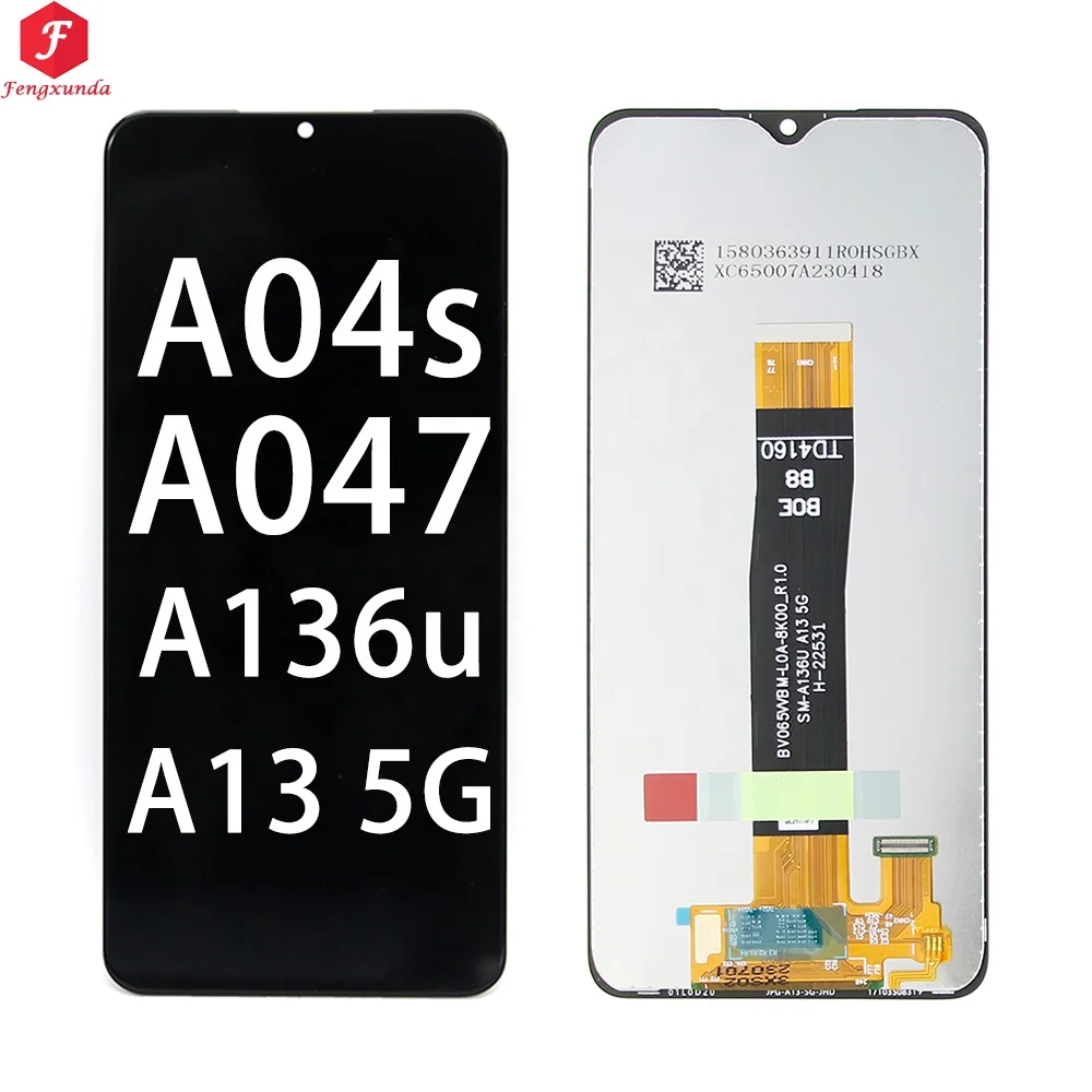 Original For Samsung Galaxy A13 5G A136B A136U LCD Display Touch Screen For Samsung Galaxy A04s display A047 screen
Original For Samsung Galaxy A13 5G A136B A136U LCD Display Touch Screen For Samsung Galaxy A04s display A047 screen