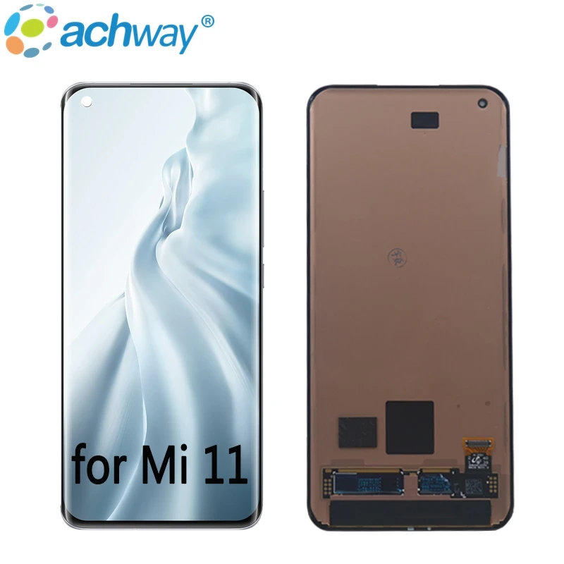AMOLED Display For Xiaomi Mi 11 Lcd Display Mi11 Touch Screen Lcd Replacement Repair part
AMOLED Display For Xiaomi Mi 11 Lcd Display Mi11 Touch Screen Lcd Replacement Repair part