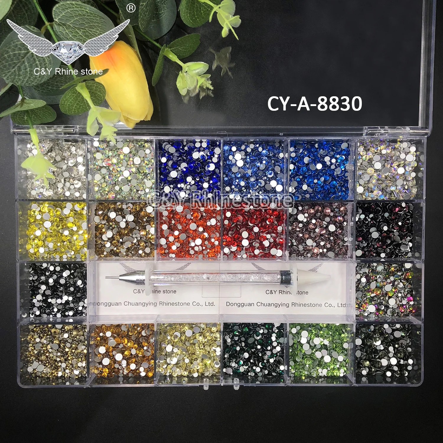 Mix Colors Sizes Bling Cristal Glass Rhinestone Boxes Flat Back 3d Crystal Stones Nail Art Rhinestones, Mixed colors
Mix Colors Sizes Bling Cristal Glass Rhinestone Boxes Flat Back 3d Crystal Stones Nail Art Rhinestones, Mixed colors