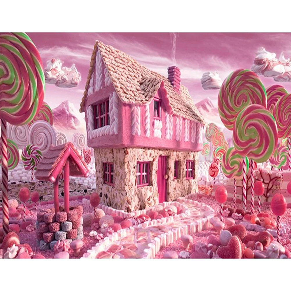 Pink Town Painting Full Round Drill DIY Diamond 5D Embroidery Cross Stitch Picture Lollipop Wall Art Home Decor Handmade Gift
Pink Town Painting Full Round Drill DIY Diamond 5D Embroidery Cross Stitch Picture Lollipop Wall Art Home Decor Handmade Gift