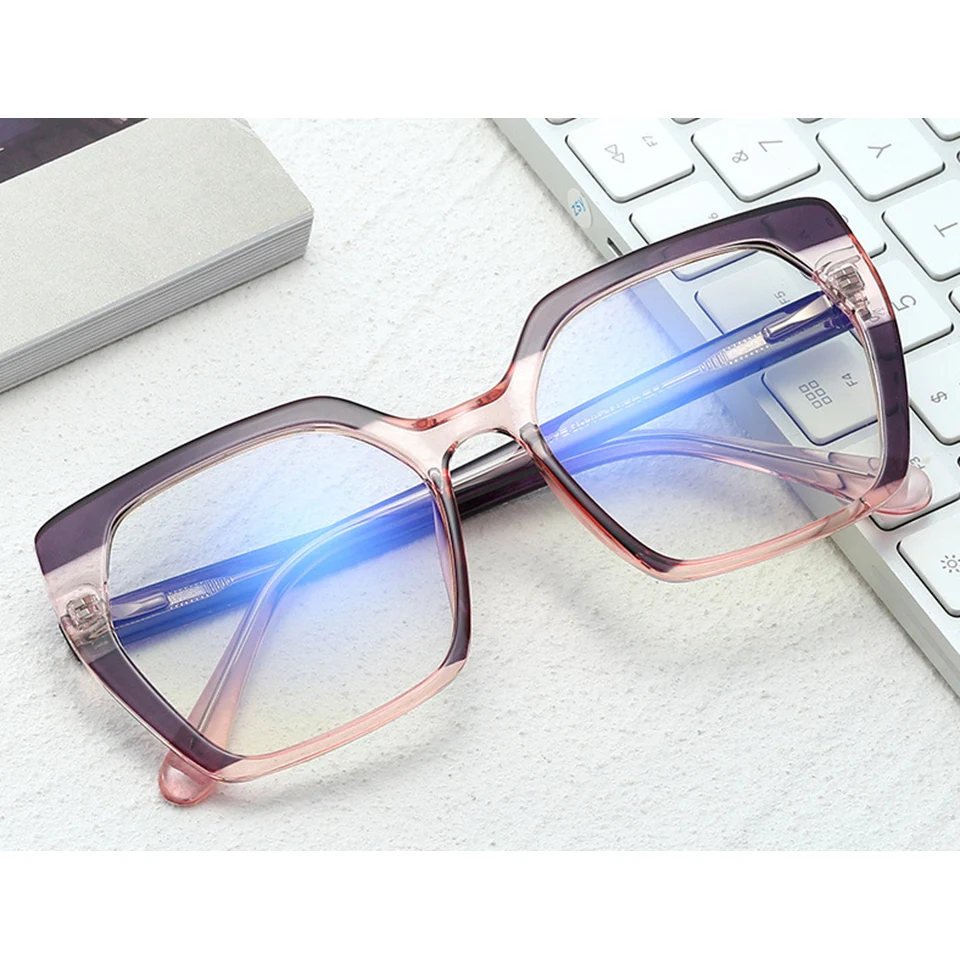 95932 New arrival two color Women TR90 anti blue light glasses popular square fashion optical eyeglasses frame, 6 colors
95932 New arrival two color Women TR90 anti blue light glasses popular square fashion optical eyeglasses frame, 6 colors