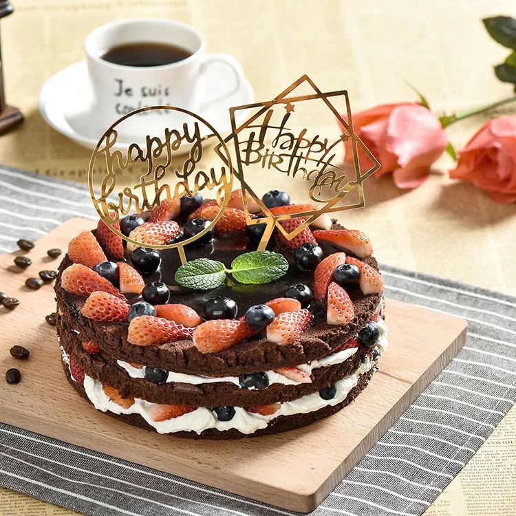 Cake decorating molds acrylic cake model insert card decoration baking dessert plug-in model happy birthday theme, Picture
Cake decorating molds acrylic cake model insert card decoration baking dessert plug-in model happy birthday theme, Picture