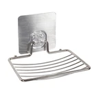 Wholesale High Quality Soap Dish Stainless Steel Square Shower Soap Dish Holder