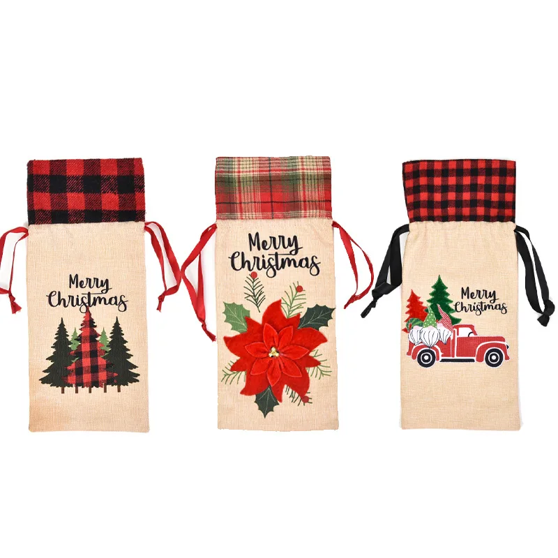 Christmas santa's ornaments wine bottle cover new creative home decoration wine bottle cover
Christmas santa's ornaments wine bottle cover new creative home decoration wine bottle cover