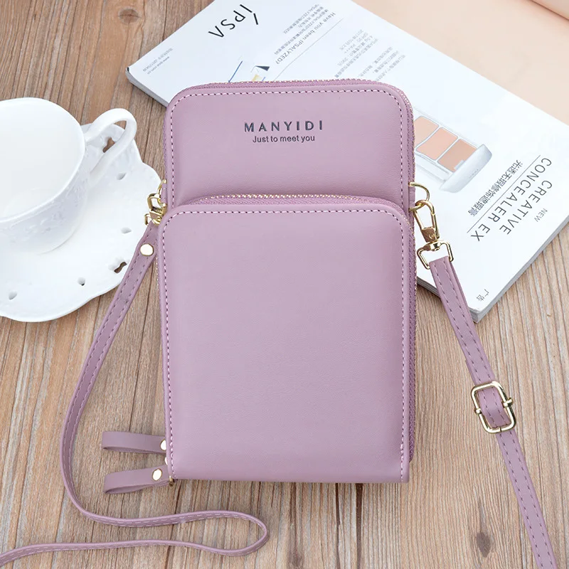 Wholesale 2022 trend New fashion cell phone purse women zipper casual women bag shoulder phone bag
Wholesale 2022 trend New fashion cell phone purse women zipper casual women bag shoulder phone bag