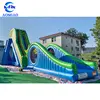 Commercial giant adult inflatable trippo water slide double lane slip slide for sale