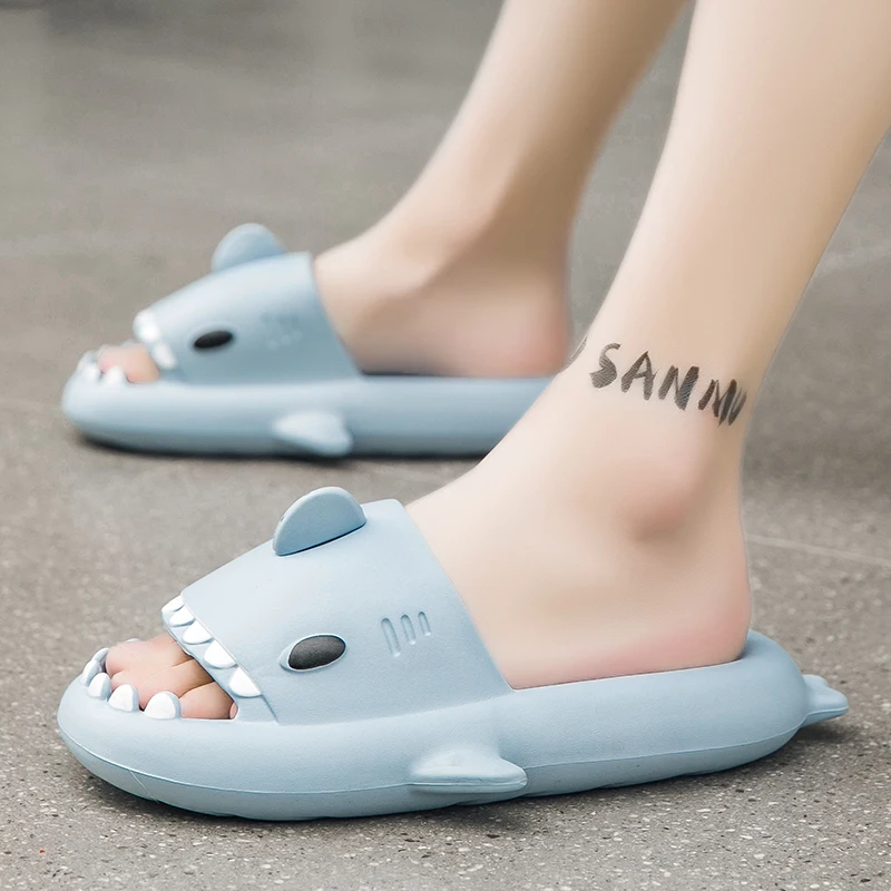 2022 Summer New Product Unisex EVA Outdoor Beach Flat Shoes Slides Shark Slippers, Blue/grey/pink/beige/black
2022 Summer New Product Unisex EVA Outdoor Beach Flat Shoes Slides Shark Slippers, Blue/grey/pink/beige/black