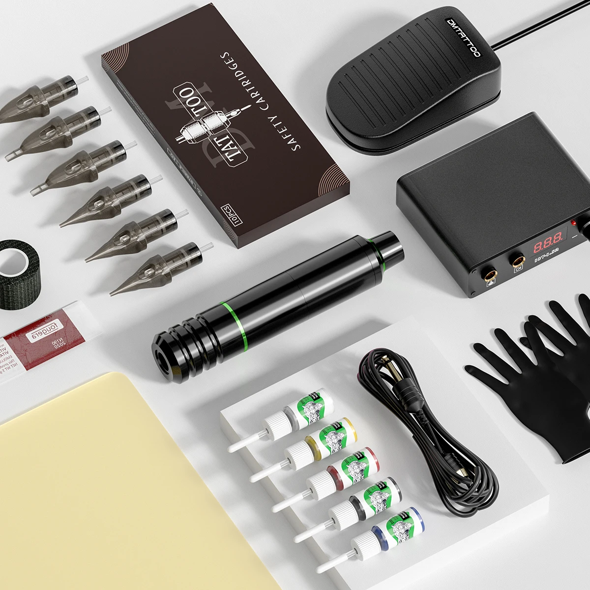 high quality new arrive tattoo cartridge four color pen optional machine gun kits permanent makeup tattoo gun sets
high quality new arrive tattoo cartridge four color pen optional machine gun kits permanent makeup tattoo gun sets