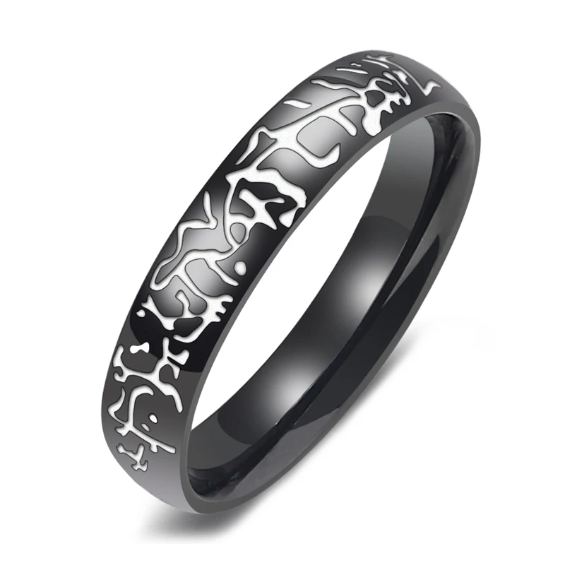 Trendy unique black leopard print rings men titanium Steel jewellery fashion women girls bohemian best friend rings, Silver gold rose gold
Trendy unique black leopard print rings men titanium Steel jewellery fashion women girls bohemian best friend rings, Silver gold rose gold