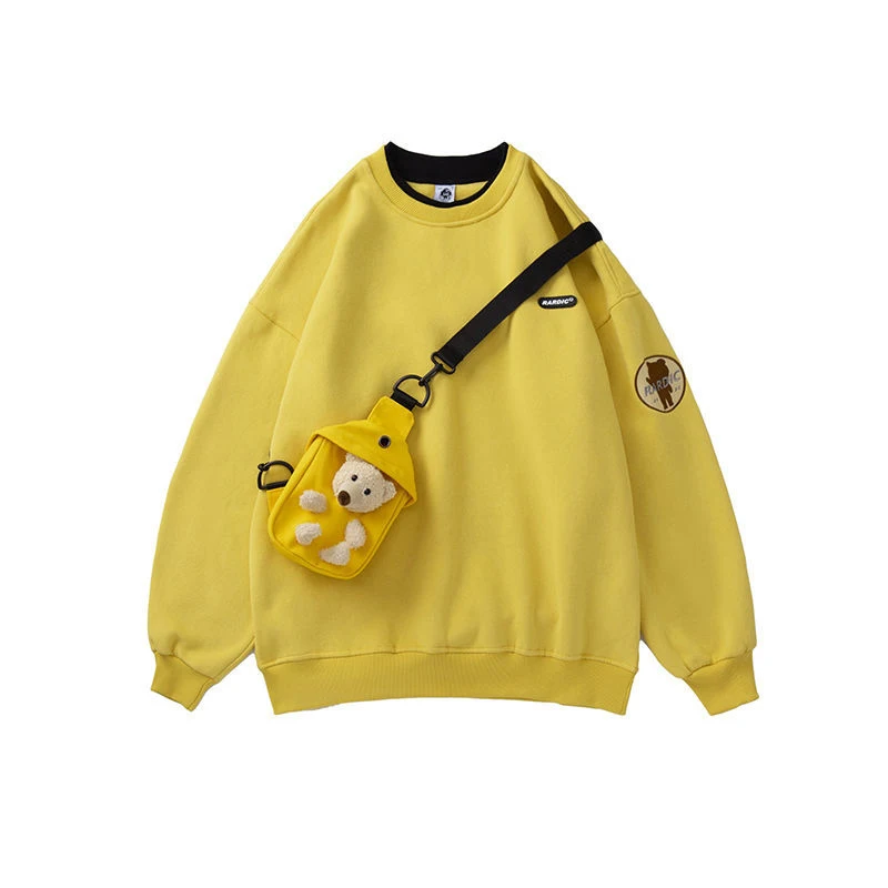 White Black Hoodie Kawaii Pullover Women Cute Sudaderas Couples Matching Streetwear Women Manga Larga Korean Fashion Top, Black yellow white
White Black Hoodie Kawaii Pullover Women Cute Sudaderas Couples Matching Streetwear Women Manga Larga Korean Fashion Top, Black yellow white