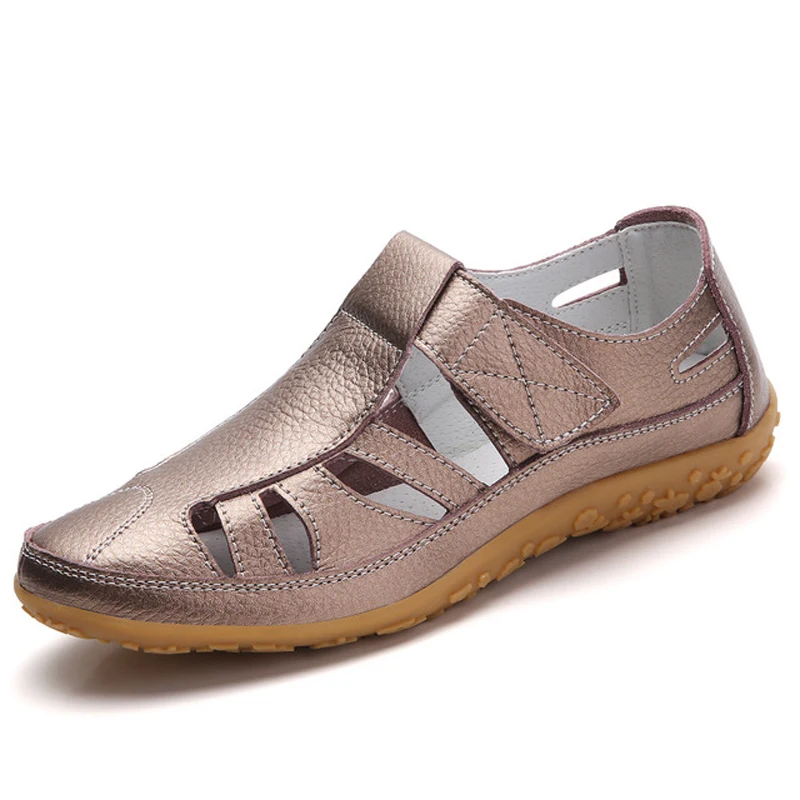 2021 Women Gladiator Sandals Shoes Genuine Leather Hollow Flat Sandals Ladies Casual Soft Bottom Summer Shoes Women Beach Sandal
2021 Women Gladiator Sandals Shoes Genuine Leather Hollow Flat Sandals Ladies Casual Soft Bottom Summer Shoes Women Beach Sandal