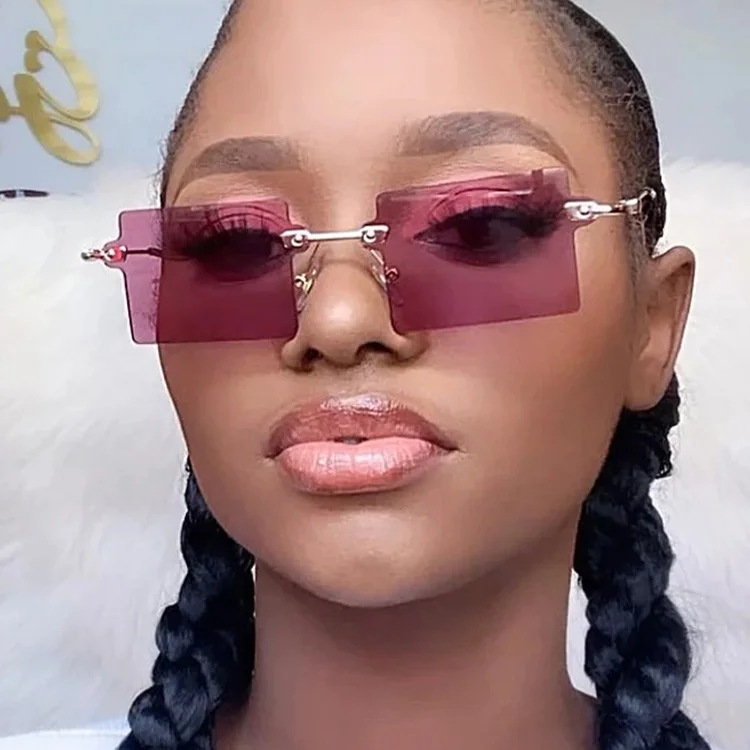 2020 Rimless Steampunk Sunglasses Women Luxury Brand Sun Glasses Female Eyewear Square Retro Lens UV400 Men Glasses Gafas, Multi-colored
2020 Rimless Steampunk Sunglasses Women Luxury Brand Sun Glasses Female Eyewear Square Retro Lens UV400 Men Glasses Gafas, Multi-colored
