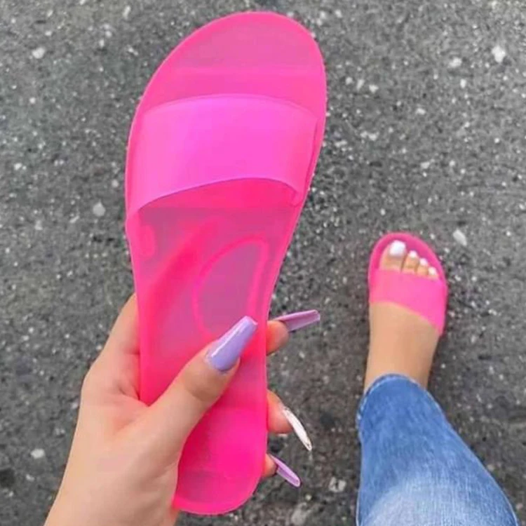 2021 New Arrival Europe And America Clear Jelly Slides Womens Sandals Flat For Ladies
2021 New Arrival Europe And America Clear Jelly Slides Womens Sandals Flat For Ladies