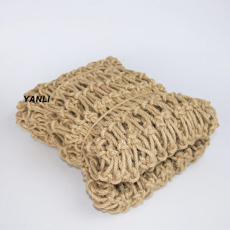 6mm decoration hemp rope netting 2m*2m Jute Trellis Netting 5cm mesh hole plant support net, Natural
6mm decoration hemp rope netting 2m*2m Jute Trellis Netting 5cm mesh hole plant support net, Natural