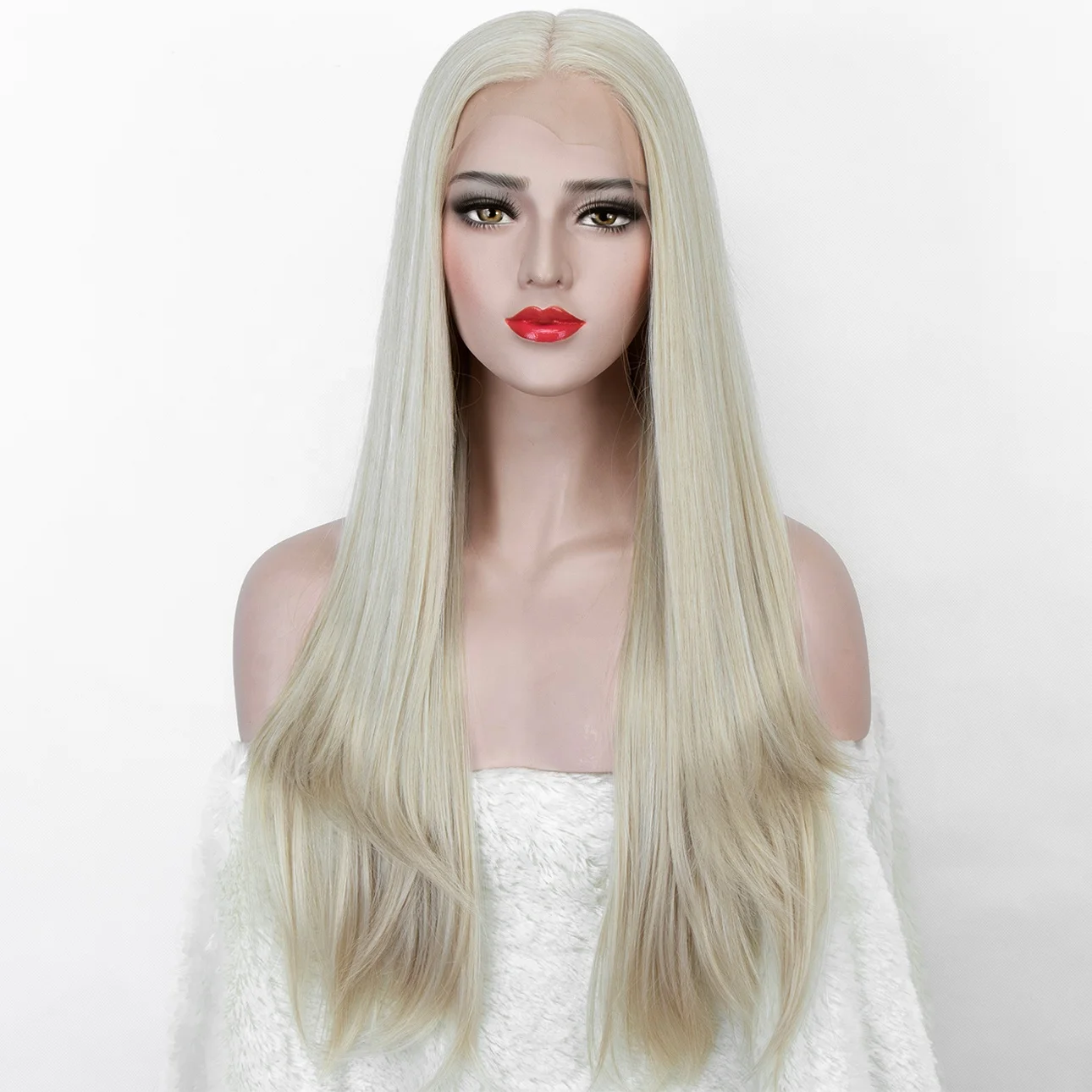 Aliblisswig 2021 New Arrival HD Lace Front Wig Platinum Blonde Long Straight Heat Resistant Fiber Synthetic Hair Wigs
Aliblisswig 2021 New Arrival HD Lace Front Wig Platinum Blonde Long Straight Heat Resistant Fiber Synthetic Hair Wigs
