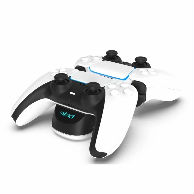 2020 New PS5 controller charger Handle Controller USB Charger Dual Charging Dock Stand Station Cradle Holder for PS5 Gaming Cons
2020 New PS5 controller charger Handle Controller USB Charger Dual Charging Dock Stand Station Cradle Holder for PS5 Gaming Cons