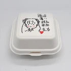 Disposable Paper Plates Disposable Plates Natural White Color Sugarcane Disposable Bagasse Paper Pulp Plates