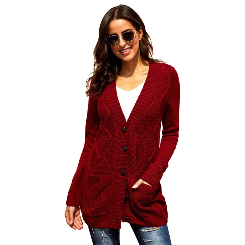 Ladies Clothing Winter Outerwear Coats Knitted Women Sweater Cardigan women Winter clothes
Ladies Clothing Winter Outerwear Coats Knitted Women Sweater Cardigan women Winter clothes