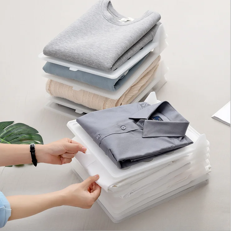 high quality magic plastic easy clothes folding board/ flip fold clothes folder for adults