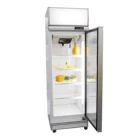 Rainbow single glass door display fridge for supermarket