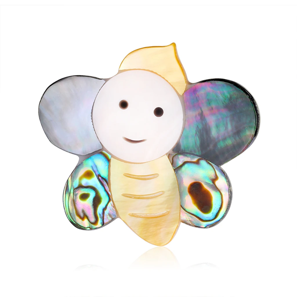 Simple Style Cute Bee Shell Brooches for Women Enamel Brooch Pins Jewelry Accessories
Simple Style Cute Bee Shell Brooches for Women Enamel Brooch Pins Jewelry Accessories