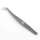 wholesale multifunctional eyelash eyebrow tweezer with comb