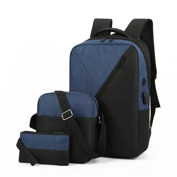 Wholesale waterproof travel large multifunction fashion laptop bags 3sets purse shoulder backpack for women and men, Custom made
Wholesale waterproof travel large multifunction fashion laptop bags 3sets purse shoulder backpack for women and men, Custom made