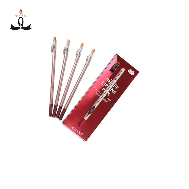 

2021 New Arrival Lip Pencil with sharpener Microblading Permanent Makeup Eyebrow Pencil for Eyebrow Lips Tattoo