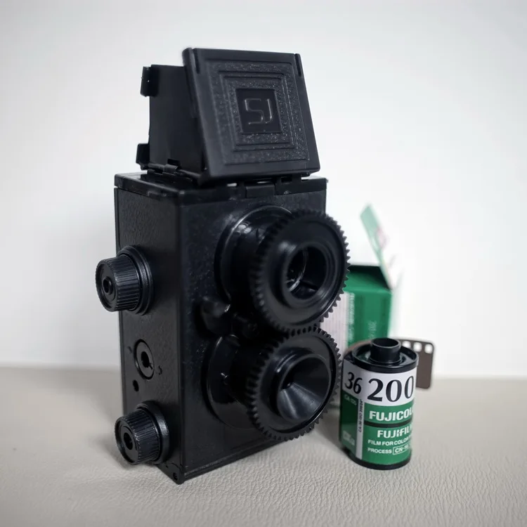 lomo 双镜头 135 格式 diy holga 相机新 tlr/diy 35毫米电影 rectsky