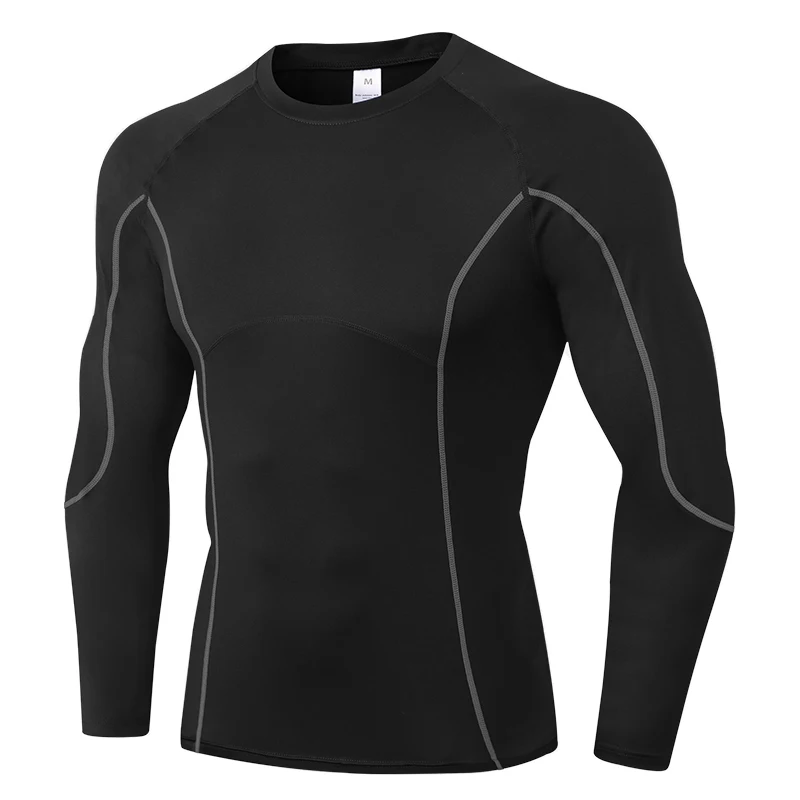 Hot Selling Black Compression Shirts Activewear Gym Wear Tight Fit long Sleeve Compression Quick Dry Round Neck Shirt Men, Any color or print
Hot Selling Black Compression Shirts Activewear Gym Wear Tight Fit long Sleeve Compression Quick Dry Round Neck Shirt Men, Any color or print