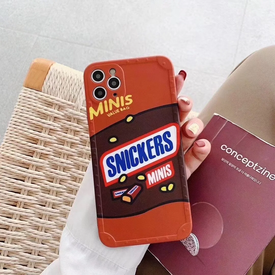 Snickers Glico Oreo mm beans Silicone Soft Phone Case for iPhone 12, Colors optional
Snickers Glico Oreo mm beans Silicone Soft Phone Case for iPhone 12, Colors optional