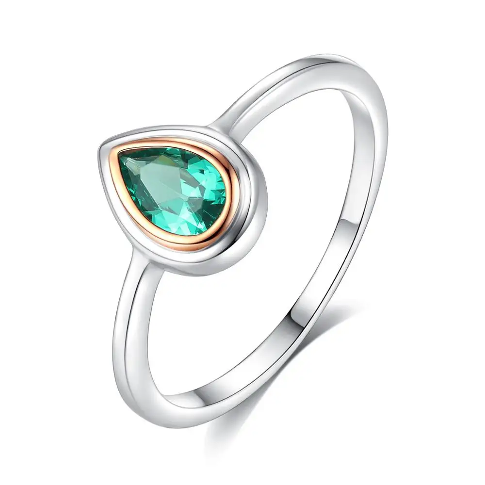 CZCITY S925 Silver Trendy Emerald Sterling Lady 925 Jewelry Gold Plated New Tear Drop Ring
CZCITY S925 Silver Trendy Emerald Sterling Lady 925 Jewelry Gold Plated New Tear Drop Ring
