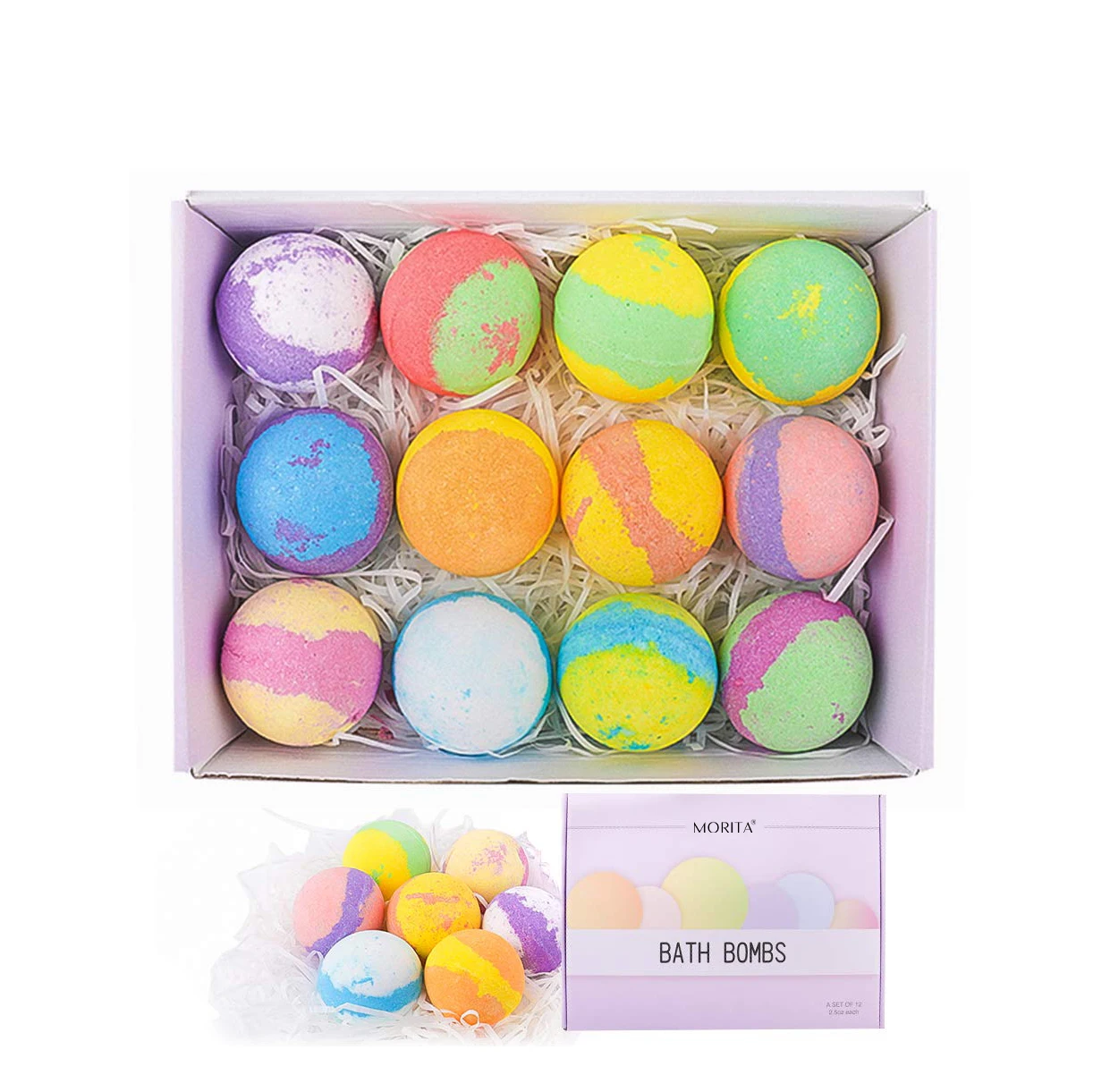 Hot-Sale Product A Large Number of Spot Wholesale Natural Organic Birthday Gift Set Fragrant and Colorful Bath Bombs
Hot-Sale Product A Large Number of Spot Wholesale Natural Organic Birthday Gift Set Fragrant and Colorful Bath Bombs