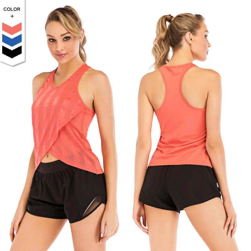 Running Apparel Sportswear Yoga Top Breathable Mesh Tank Top Women Slim Racer Back Yoga Suit Fitness Sports Vest
Running Apparel Sportswear Yoga Top Breathable Mesh Tank Top Women Slim Racer Back Yoga Suit Fitness Sports Vest