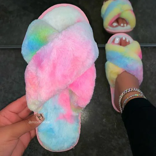 Winter sandals girls new fashion design faux fur indoor slides autumn fur shoes platform fluffy sliders, Yellow, red, purple, colorful
Winter sandals girls new fashion design faux fur indoor slides autumn fur shoes platform fluffy sliders, Yellow, red, purple, colorful