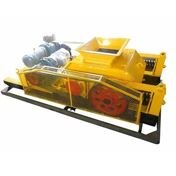 50-100 t/h Factory Price Double Roller Crusher Machine For Fine Sand Production From limestone Granite Pebbles