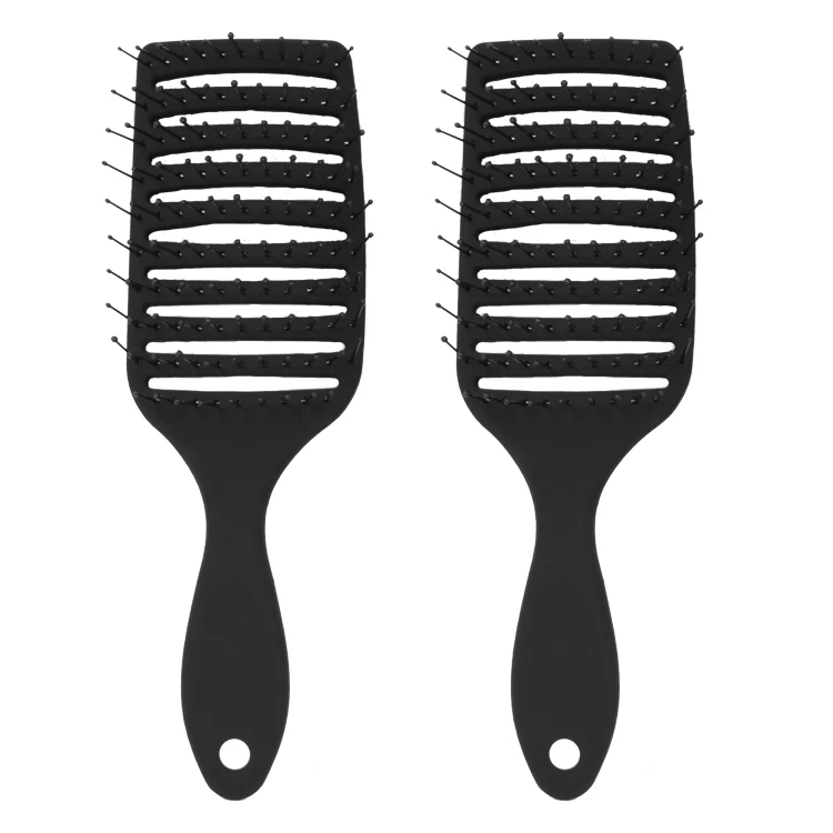 Hot sale Promotional Detangle flexible handle vent curved hair brush for wet and dry hair, Pink, green, black
Hot sale Promotional Detangle flexible handle vent curved hair brush for wet and dry hair, Pink, green, black