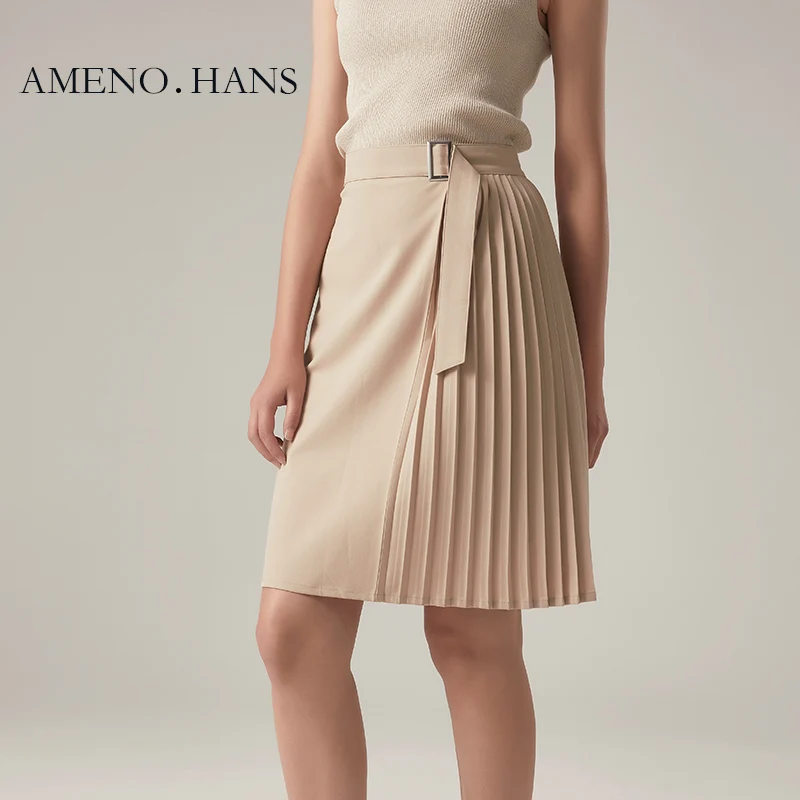 fashion women high waist pleated skirts 2021 Women a line midi pleated skirt, Beige
fashion women high waist pleated skirts 2021 Women a line midi pleated skirt, Beige