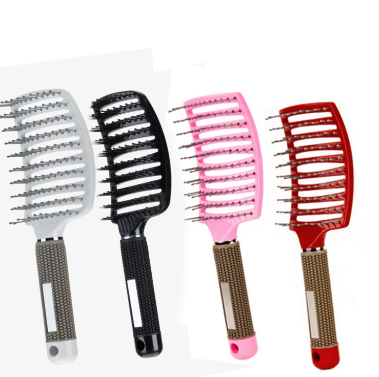Factory Cheap Direct Plastic Custom Hair Brush Curly Hair Wig Comb Hair Combs And Brushes, Black/pink/white
Factory Cheap Direct Plastic Custom Hair Brush Curly Hair Wig Comb Hair Combs And Brushes, Black/pink/white