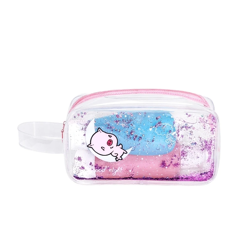 Yaeshii cute cosmos print transparent clutch bag zipper type large capacity girl fashion cosmetic storage makeup bag, Pink
Yaeshii cute cosmos print transparent clutch bag zipper type large capacity girl fashion cosmetic storage makeup bag, Pink