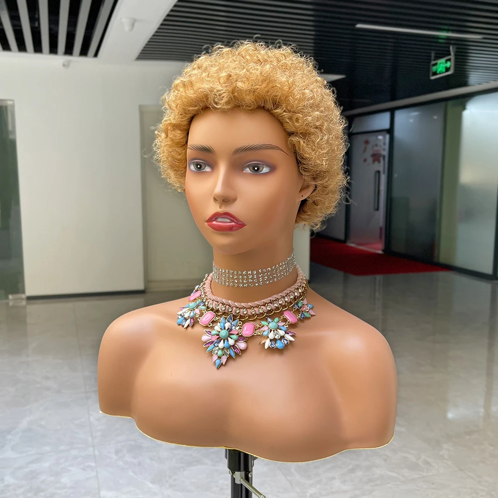 New Arrival Cheap Pixie Curly Human Hair Wig Short Bob Wigs Full Machine Made Pixie Cut Curly Wig For Summer
New Arrival Cheap Pixie Curly Human Hair Wig Short Bob Wigs Full Machine Made Pixie Cut Curly Wig For Summer