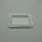 dishes set tableware Safety Food Grade Disposable 100%Biodegradable PLA Foam Tray for meat