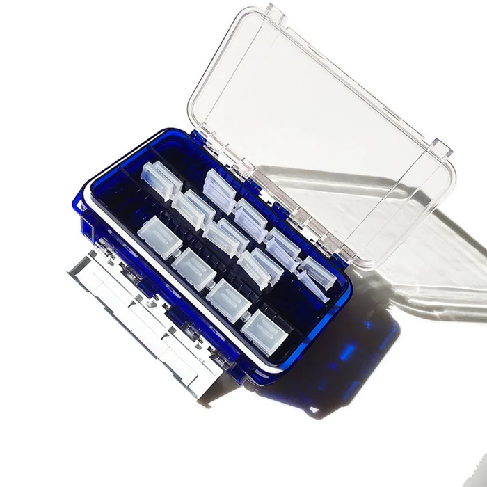 HAWKLURE 15Compartments Fishing Tackle Box Bait Lure Hooks Storage Case Fishing Tool Tackle Sorting Box for Pesca, 2 colos
HAWKLURE 15Compartments Fishing Tackle Box Bait Lure Hooks Storage Case Fishing Tool Tackle Sorting Box for Pesca, 2 colos